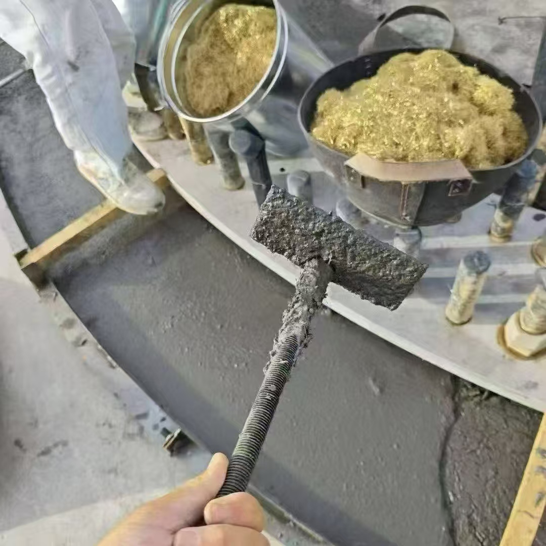 湘潭C120钢纤维高强无收灌浆料 轧机压缩机汽轮机发电机锻压设备底座灌浆材料